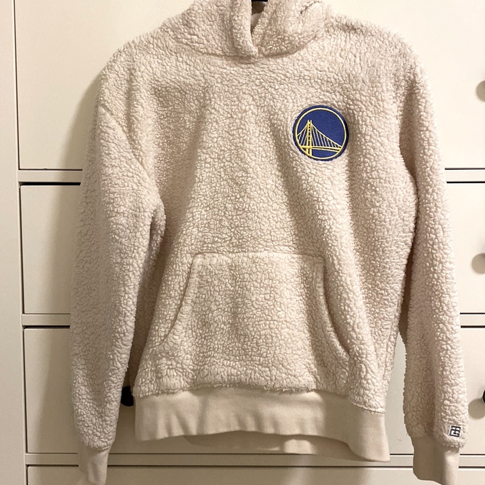 NBA GS Warriors | Women’s Sherpa Hoodie by Tailgate | Size S